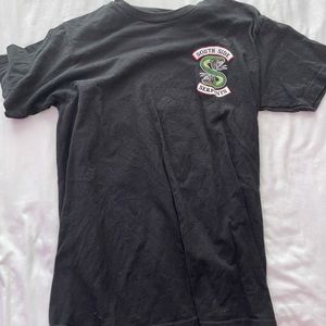 Black RiverDale SouthSide Serpents Shirt.